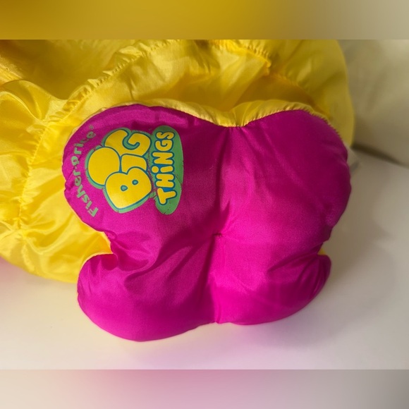 1994 Fisher Price Big Things Lion Pillow. 24” Nylon - Picture 3 of 6